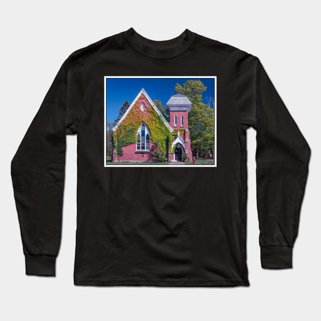 Brick House in Bridgetown Long Sleeve T-Shirt by kenmo